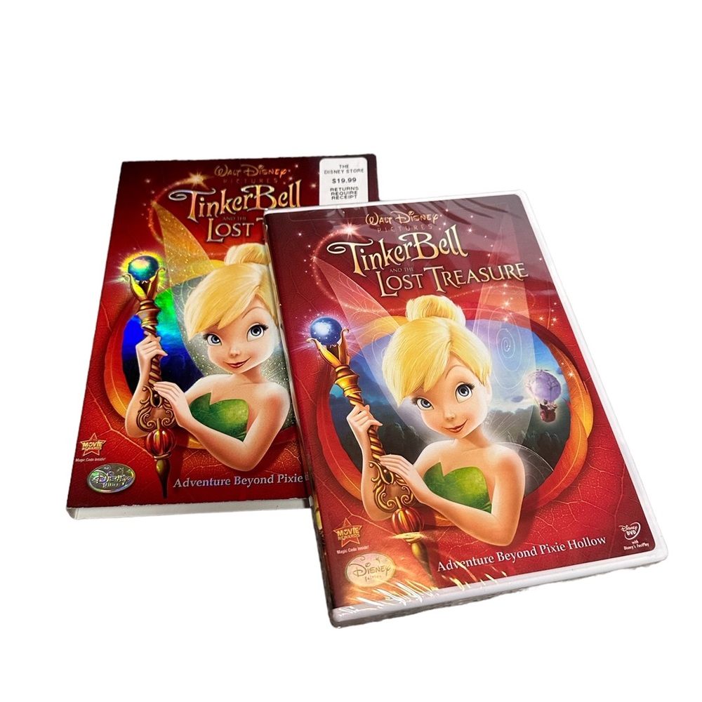 Disney Tinkerbell DVD Movie- Tinker Bell and the Lost Treasure NEW